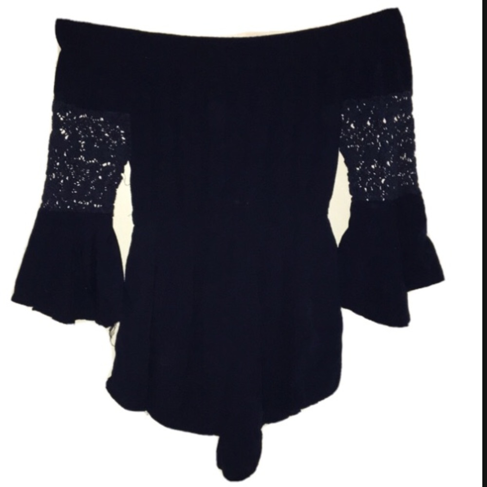 Dark navy blue romper